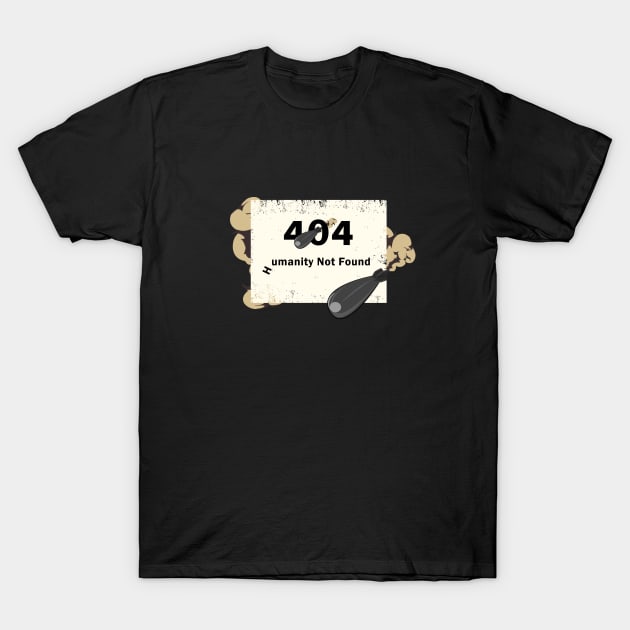 404 T-Shirt by onora